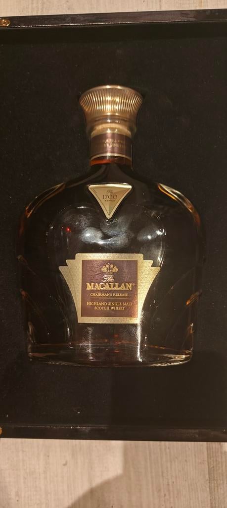Whisky Macallan Chairman's release, Ophalen, Overige typen, Nieuw, Vol