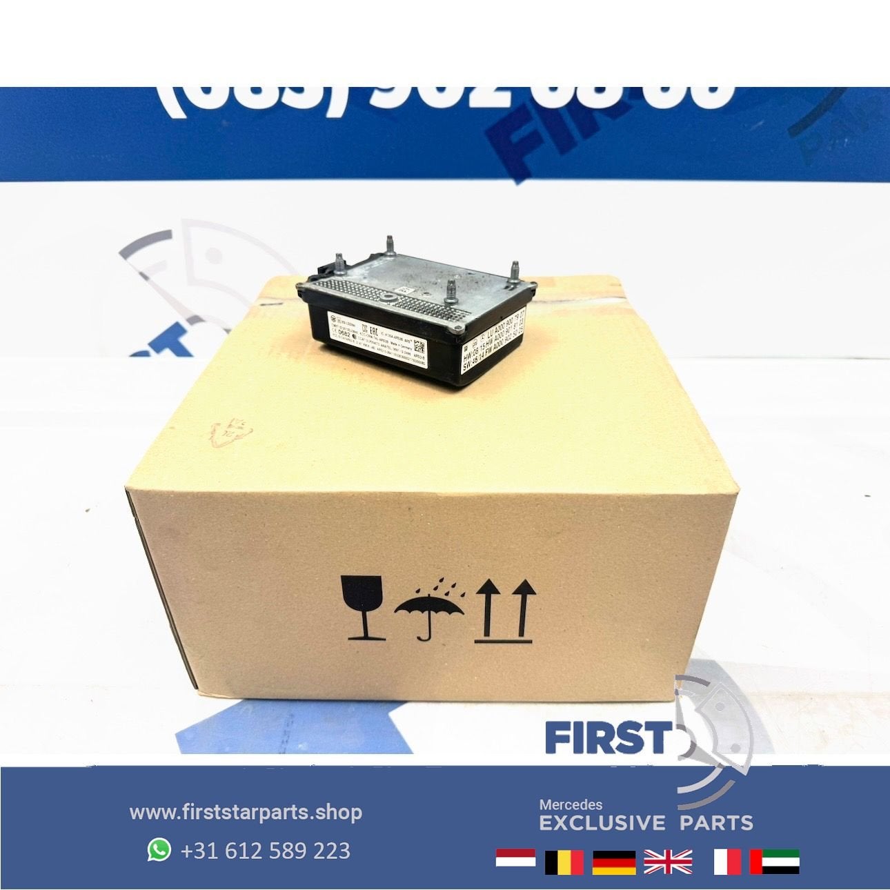 A0009007907 RADARSENSOR W205 W253 W213 W166 W222 W156 W218 D, Gebruikt, -, Ophalen of Verzenden, -