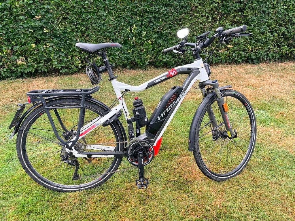 Haibike SDURO Trekking 8.0 Pedelec – 2 accu's – 6.371 km, Vélos & Vélomoteurs, Vélos électriques, Enlèvement, Comme neuf, Moins de 30 km par batterie