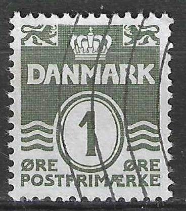 Danemark 1933/1940 - Yvert 207 - Valeur sous couronne (ST), Timbres & Monnaies, Envoi, Danemark, Affranchi