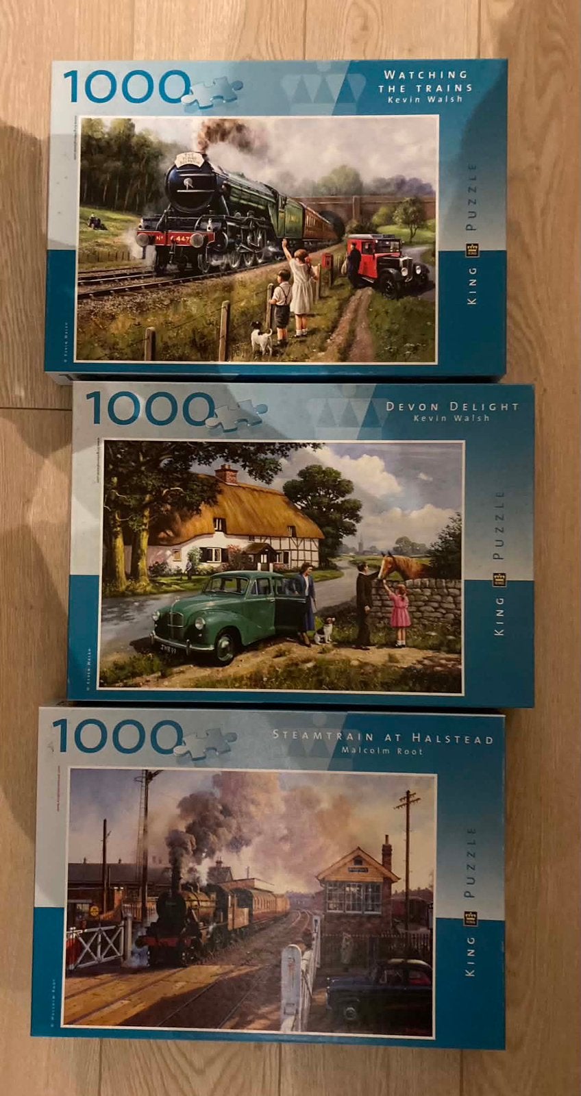 Legpuzzels 1000 stukjes, Ophalen, Zo goed als nieuw