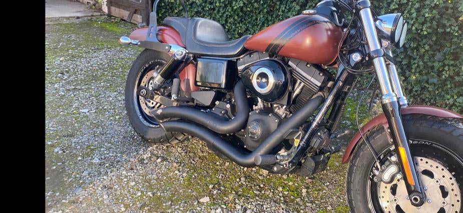 Vance and Hines big radius uitlaat Harley Dyna 2006-2017, Motoren, Ophalen of Verzenden