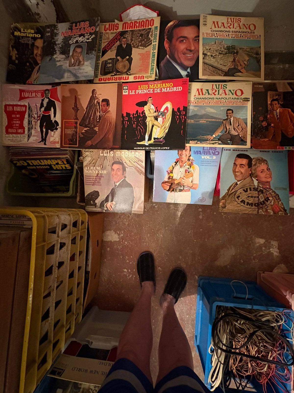 Lot vinyles luis mariano, Ophalen, Zo goed als nieuw