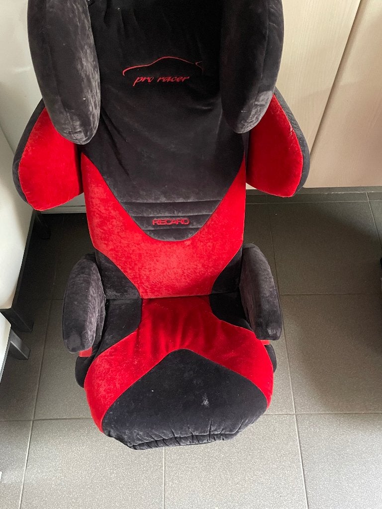 Zwarte recaro Autostoel tot 8 jaar, Kinderen en Baby's, Ophalen, Gebruikt, Verstelbare rugleuning