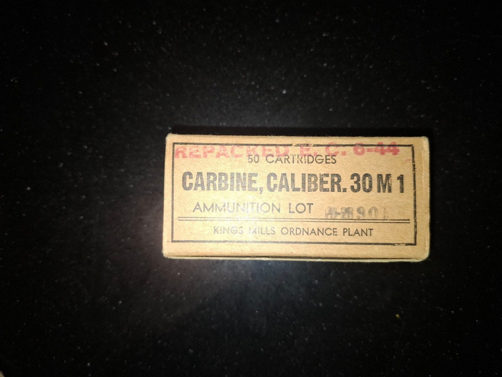 Étui à munitions pour carabine U.S WW2 3.0 M1 — Kings Mills, Enlèvement ou Envoi