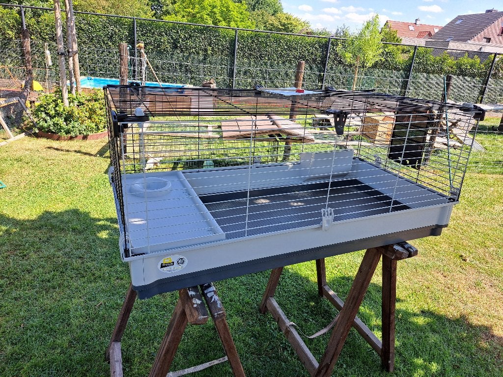 Cavia/konijnenkooi, Dieren en Toebehoren, Kooi, 110 cm of meer, Zo goed als nieuw, Konijn