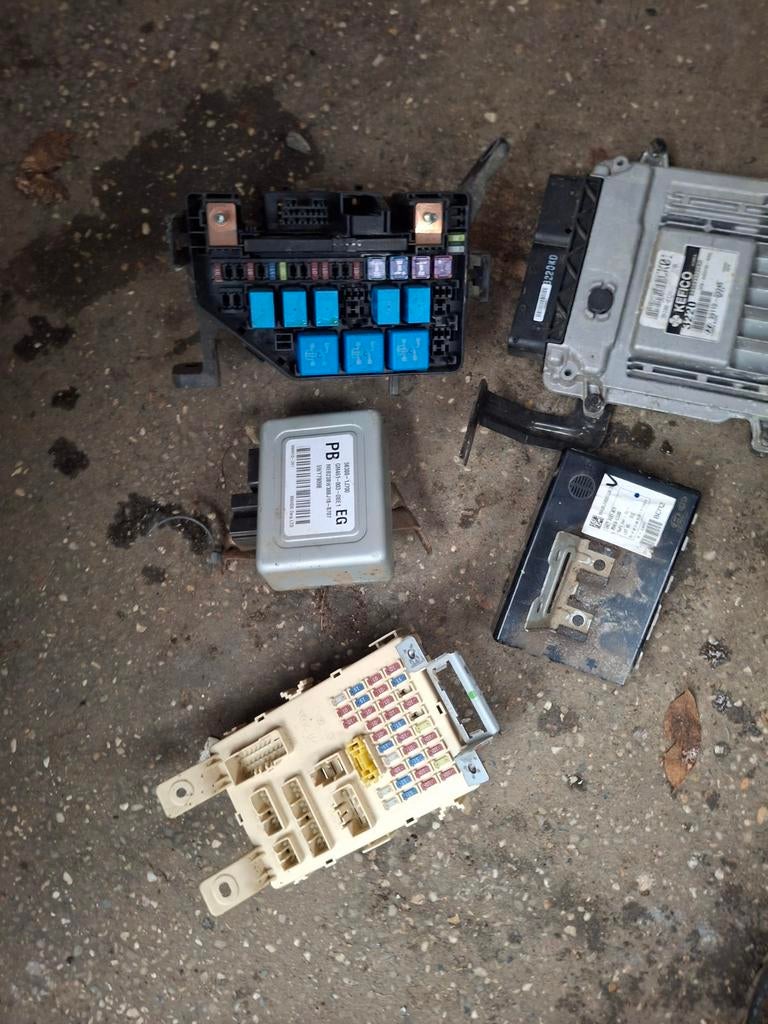Complete ecu set hyundai i20, Ophalen, Gebruikt, Hyundai