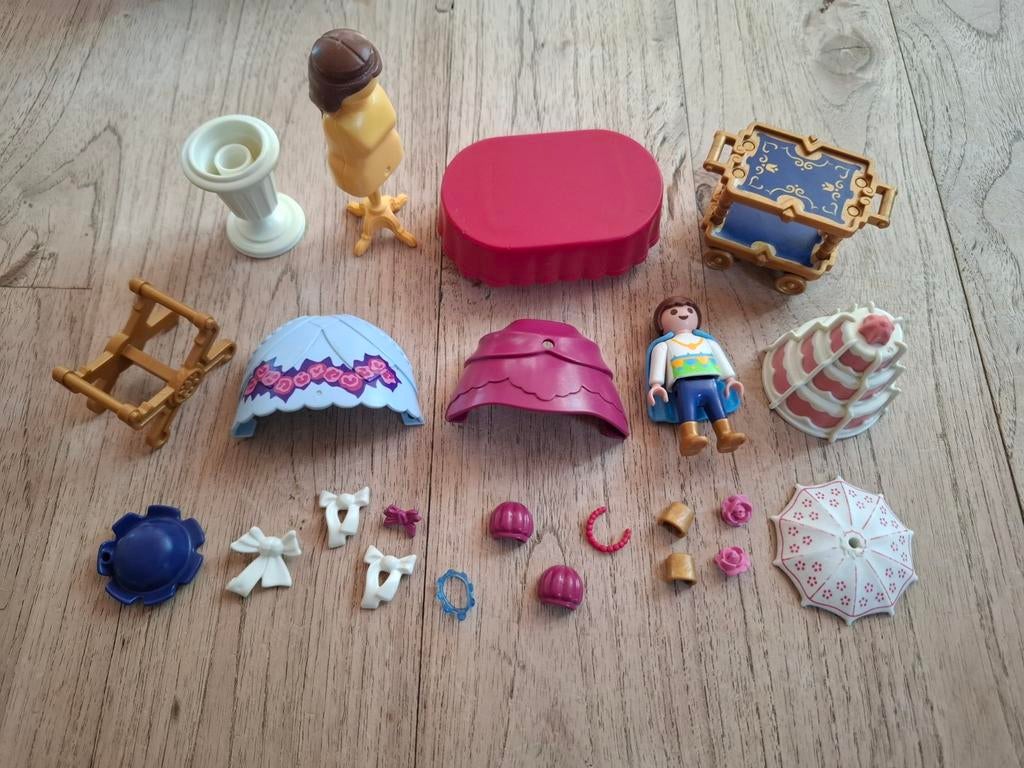 Playmobil onderdelen set 4249 Mijn meeneem prinsessenkoffer, Ophalen of Verzenden, Gebruikt, Los Playmobil