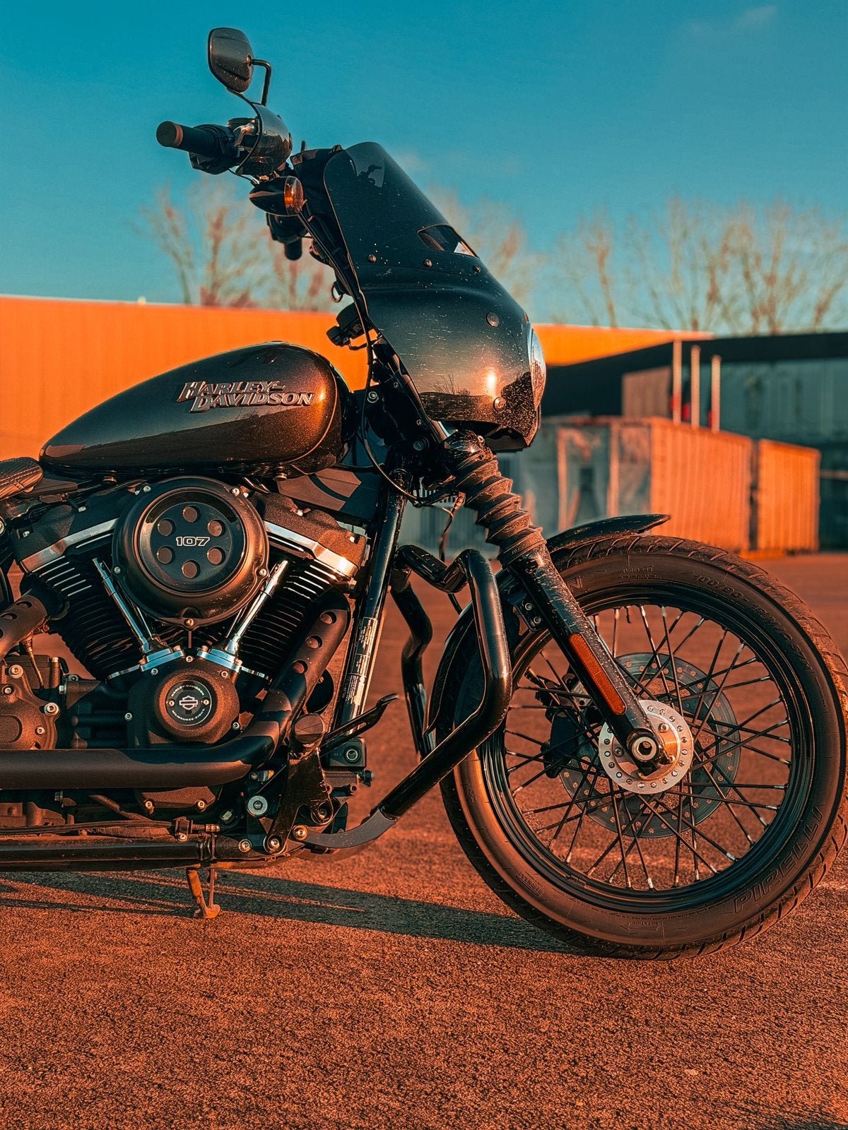 Harley Davidson Street Bob FXBB, Motos, ABS, Permis Moto A, 1745 cm³, Occasion