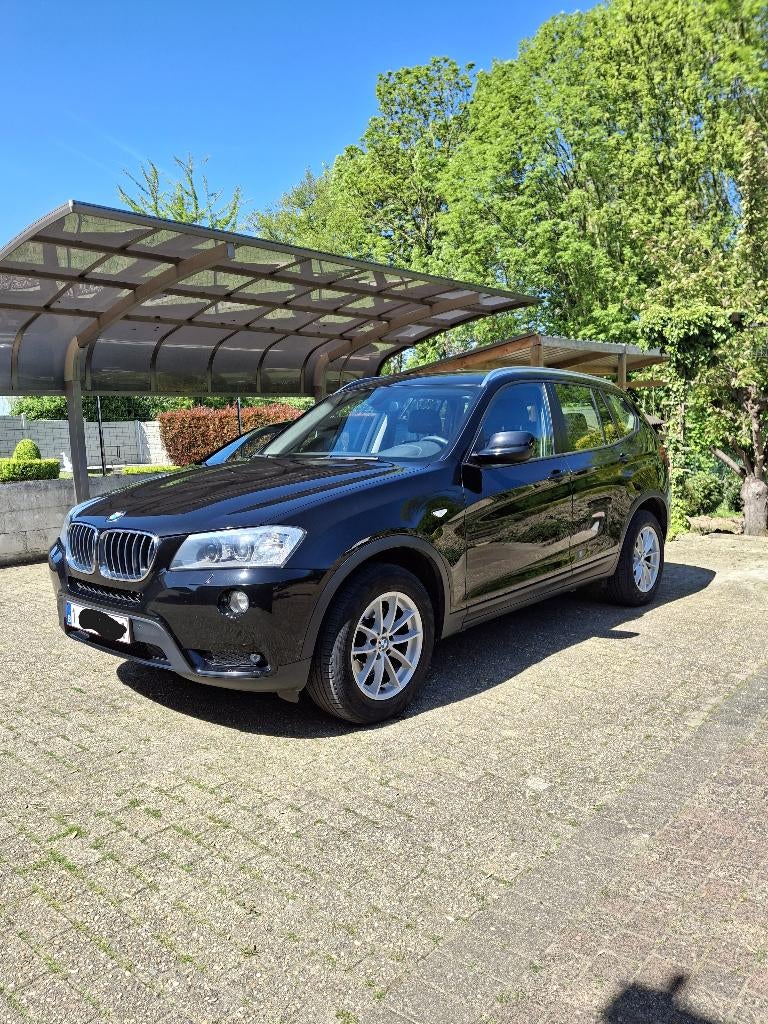 Bmw X3 2.0 diesel 2013 zwart., Auto's, Automaat, Euro 5, Zwart, Zwart