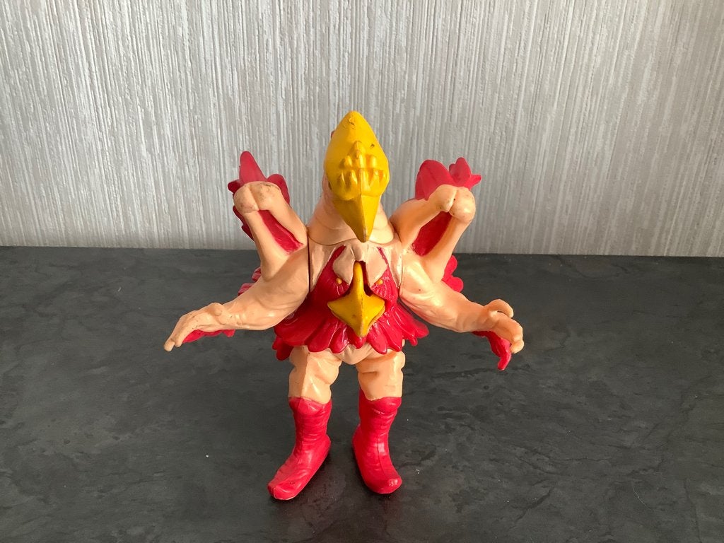 Mighty Morphen Power Ranger Eagle Bird Evil Space... (14 cm), Enlèvement ou Envoi, Utilisé