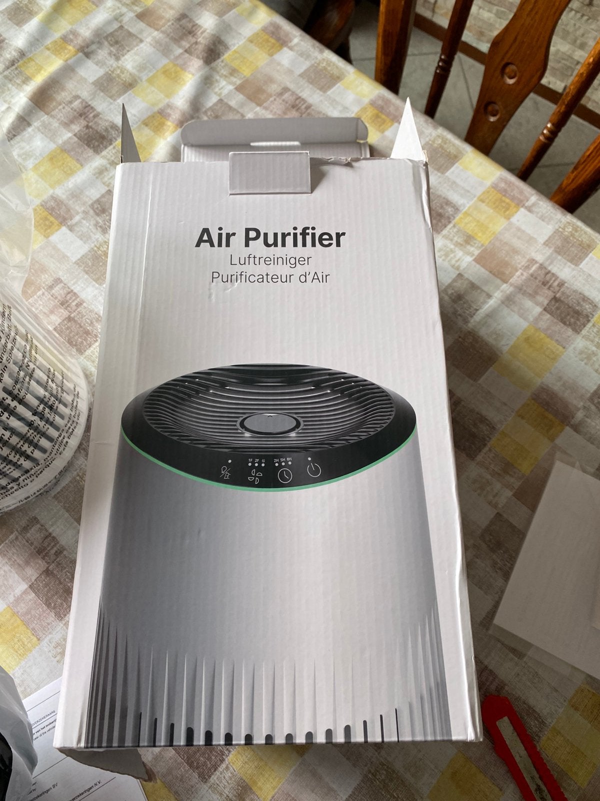 Purificateur d'air MERONTE avec aromathérapie et veilleuse, Enlèvement ou Envoi, Neuf, Purificateur d'air