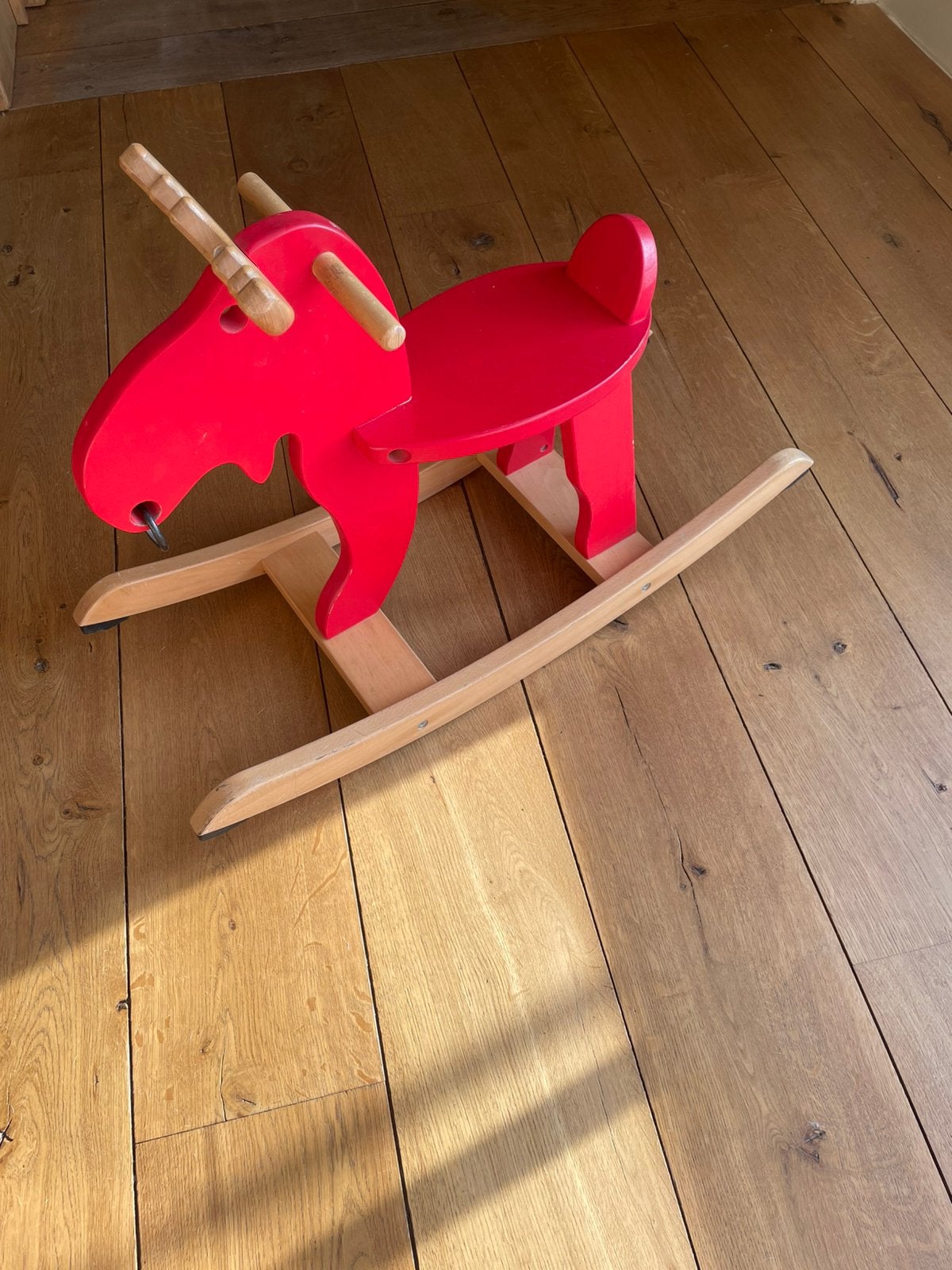 Terrain à bascule en bois IKEA EKORRE — rouge, Enfants & Bébés, Enlèvement ou Envoi, Utilisé