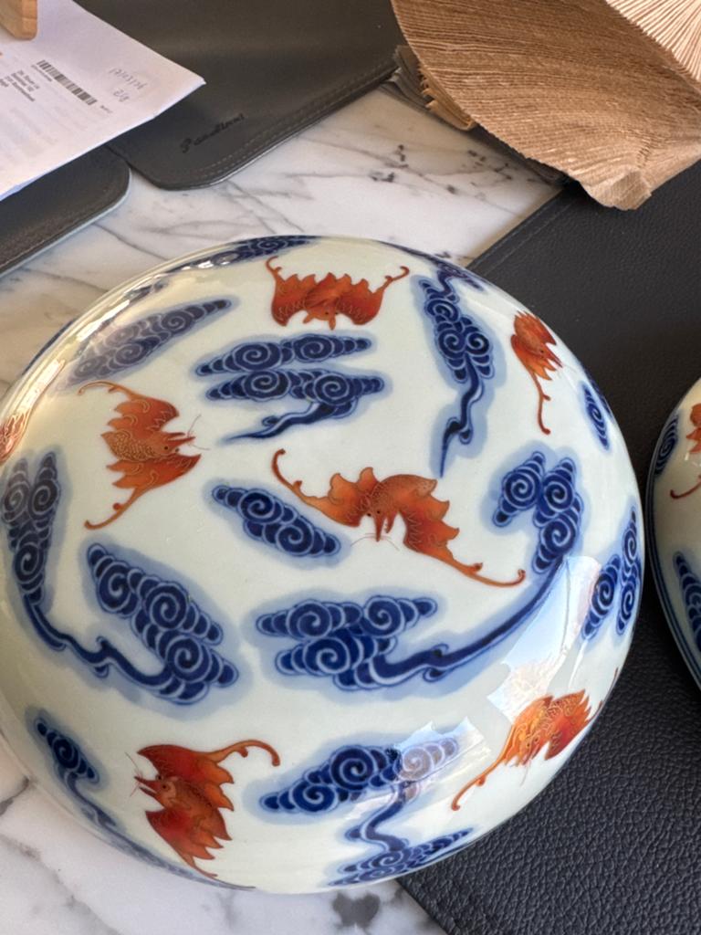 grand bol chinois couvert, Antiquités & Art, Enlèvement ou Envoi