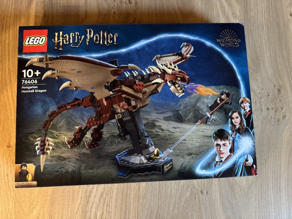 Lego Harry Potter Hungarian Horntail 76406, Lego, Ophalen of Verzenden, Complete set, Ongeopend/sealed