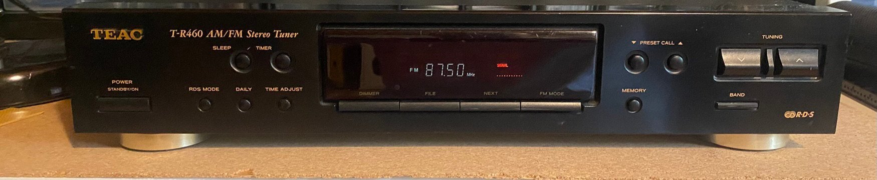 Tuner Teac T-R460, Audio, Tv en Foto, Tuners, Ophalen of Verzenden, Gebruikt
