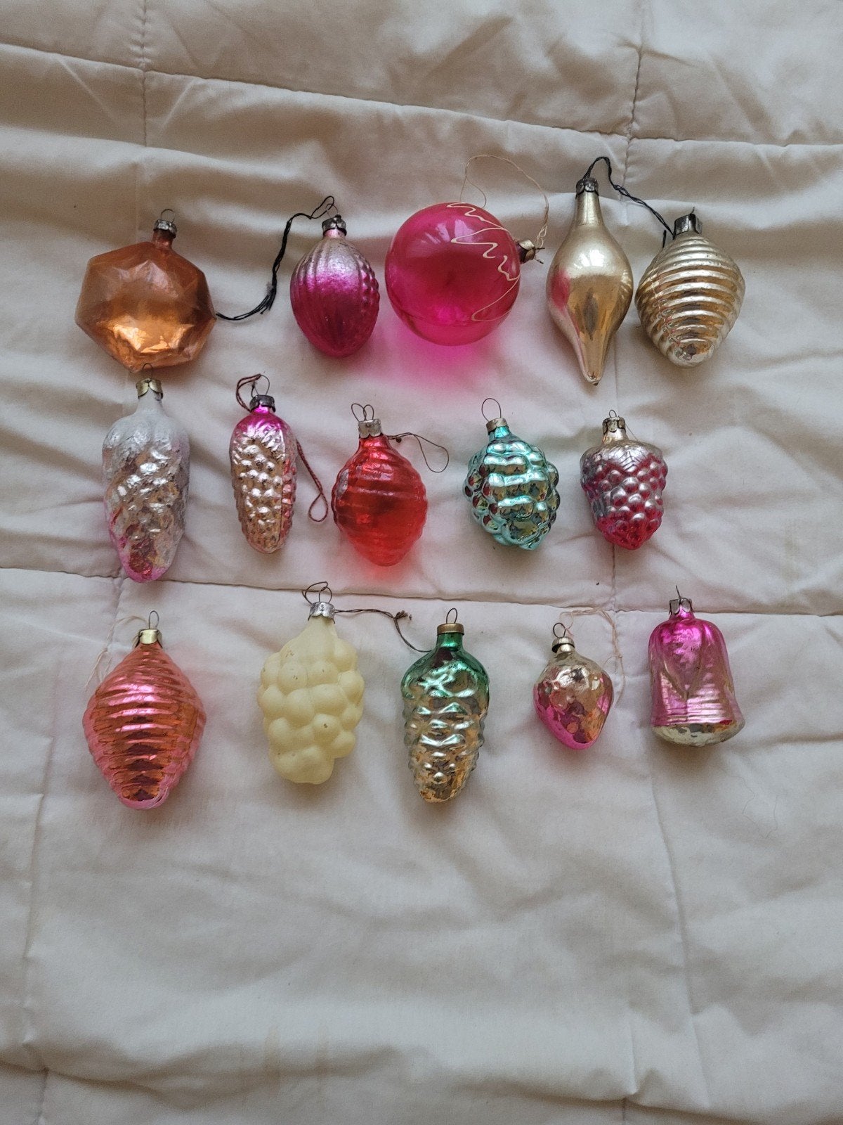 antieke kerstballen, Ophalen of Verzenden