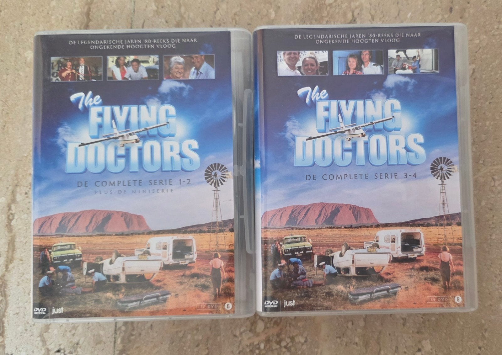 The Flying Doctors seizoen 1-4 dvd, Ophalen of Verzenden