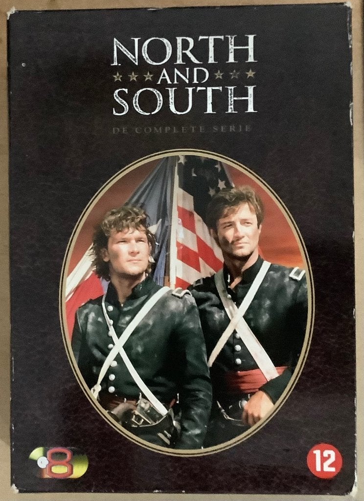North and South De Complete Serie Dvd 8disc, Cd's en Dvd's, Vanaf 12 jaar, Ophalen of Verzenden, Gebruikt, Drama