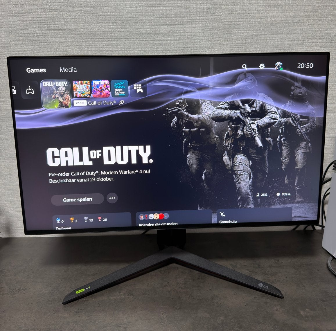 Lg ultragear 27inch 4k gaming monitor, Ophalen, Zo goed als nieuw, Gaming