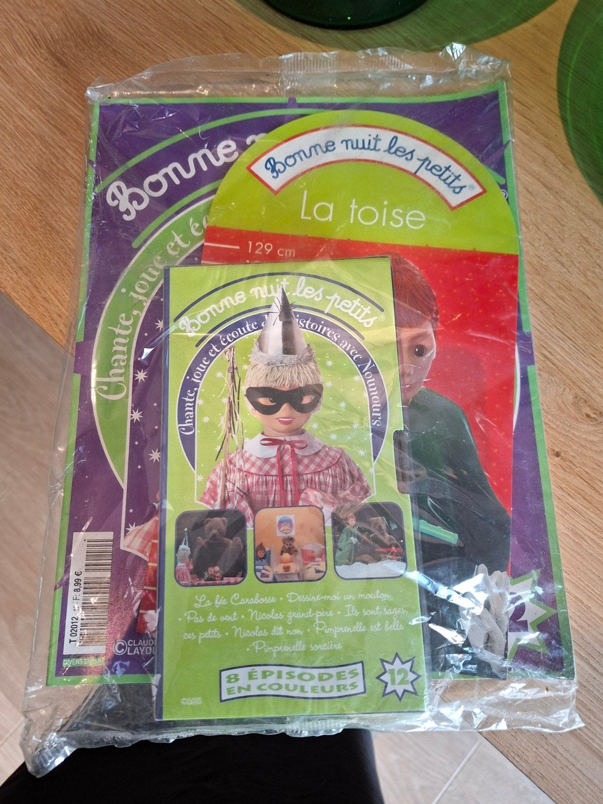 Deux pochettes "Bonne nuit les petits ". Avec VHS, Collections, Enlèvement ou Envoi