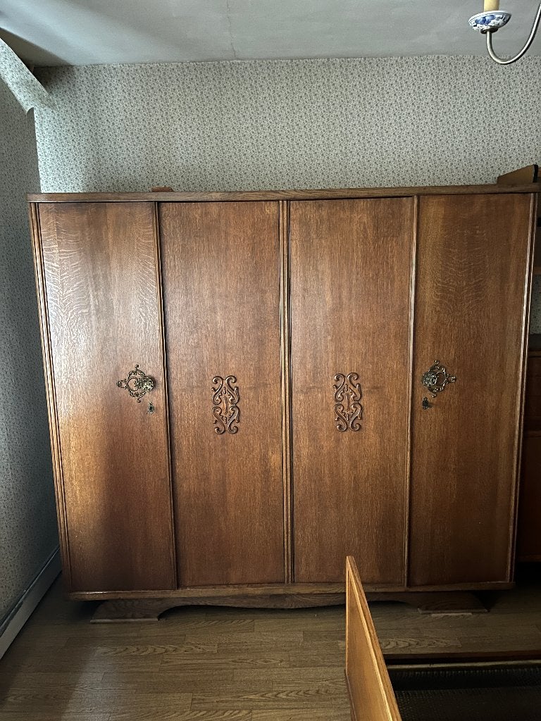 Vintage kleerkast, Huis en Inrichting, Kasten | Kleerkasten, Ophalen