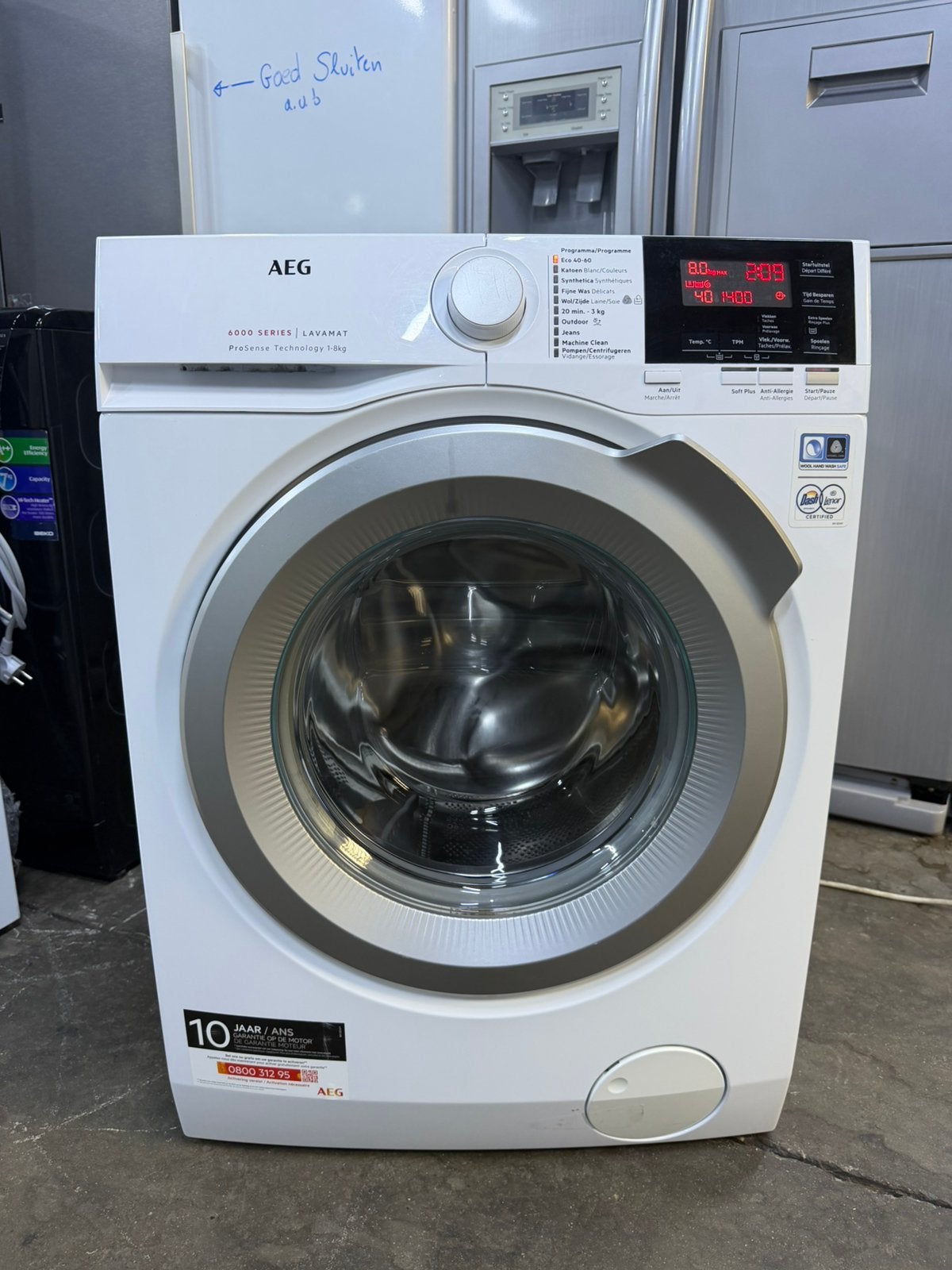 Wasmachine AEG A+++ 8 Kg met GARANTIE, Enlèvement ou Envoi, Comme neuf