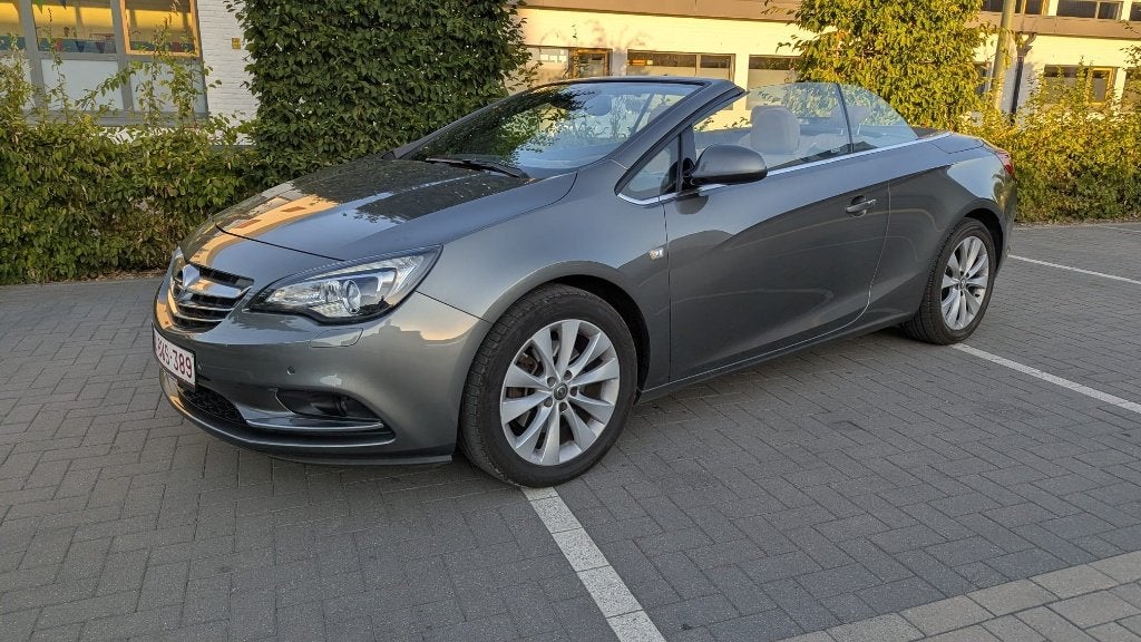 Opel Cascada 1.4 140pk Cosmo, Autos, Cuir, Argent ou Gris, Achat, Euro 6