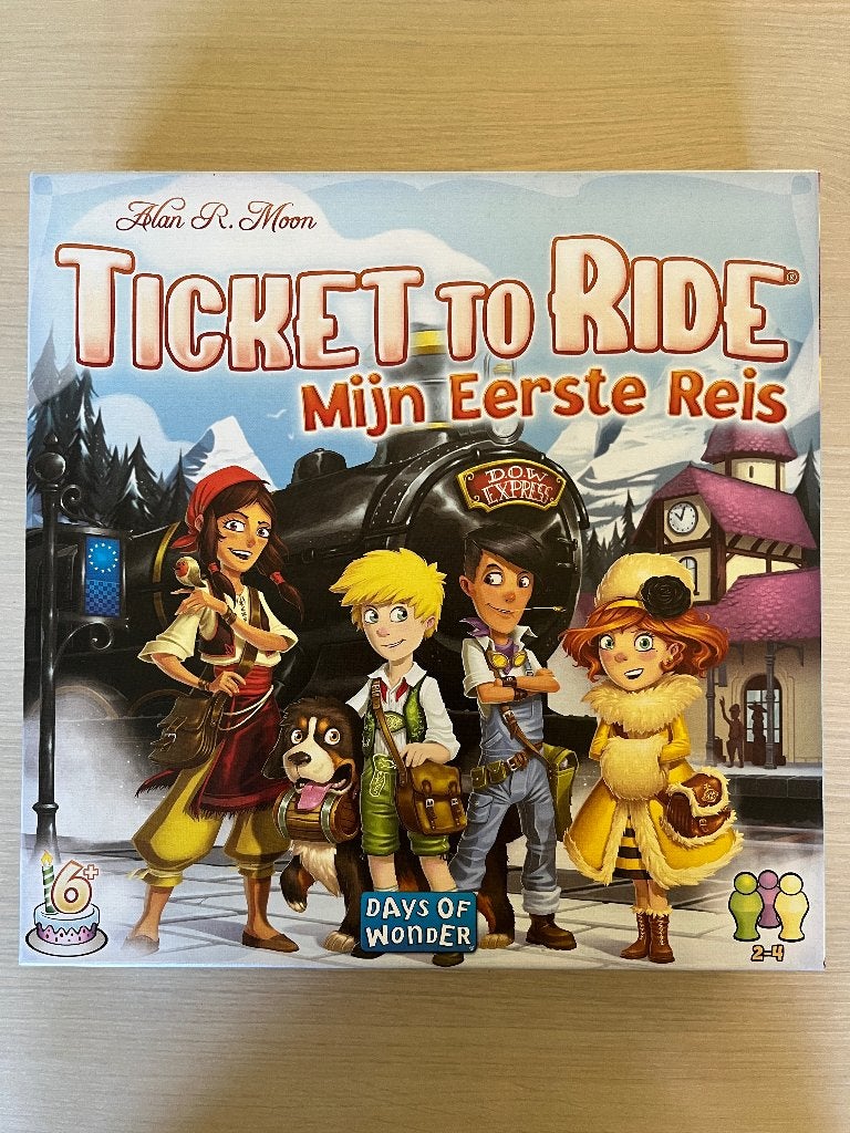 Ticket to ride - mijn eerste reis - vanaf 6 jaar, Een of twee spelers, Ophalen of Verzenden, Zo goed als nieuw, Days of Wonder