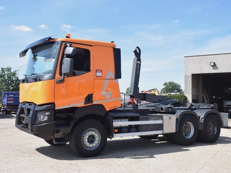 Renault K 460 Hooklift Unilift T26 - 6x4 (bj 2015), Auto's, Automaat, Achterwielaandrijving, Euro 6, Renault