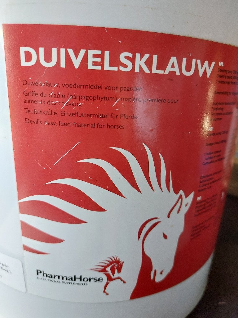 PharmaHorse Duivelsklauw poeder paard – 1,787 kg, Animaux & Accessoires, Nourriture pour Animaux, Enlèvement, Autres espèces