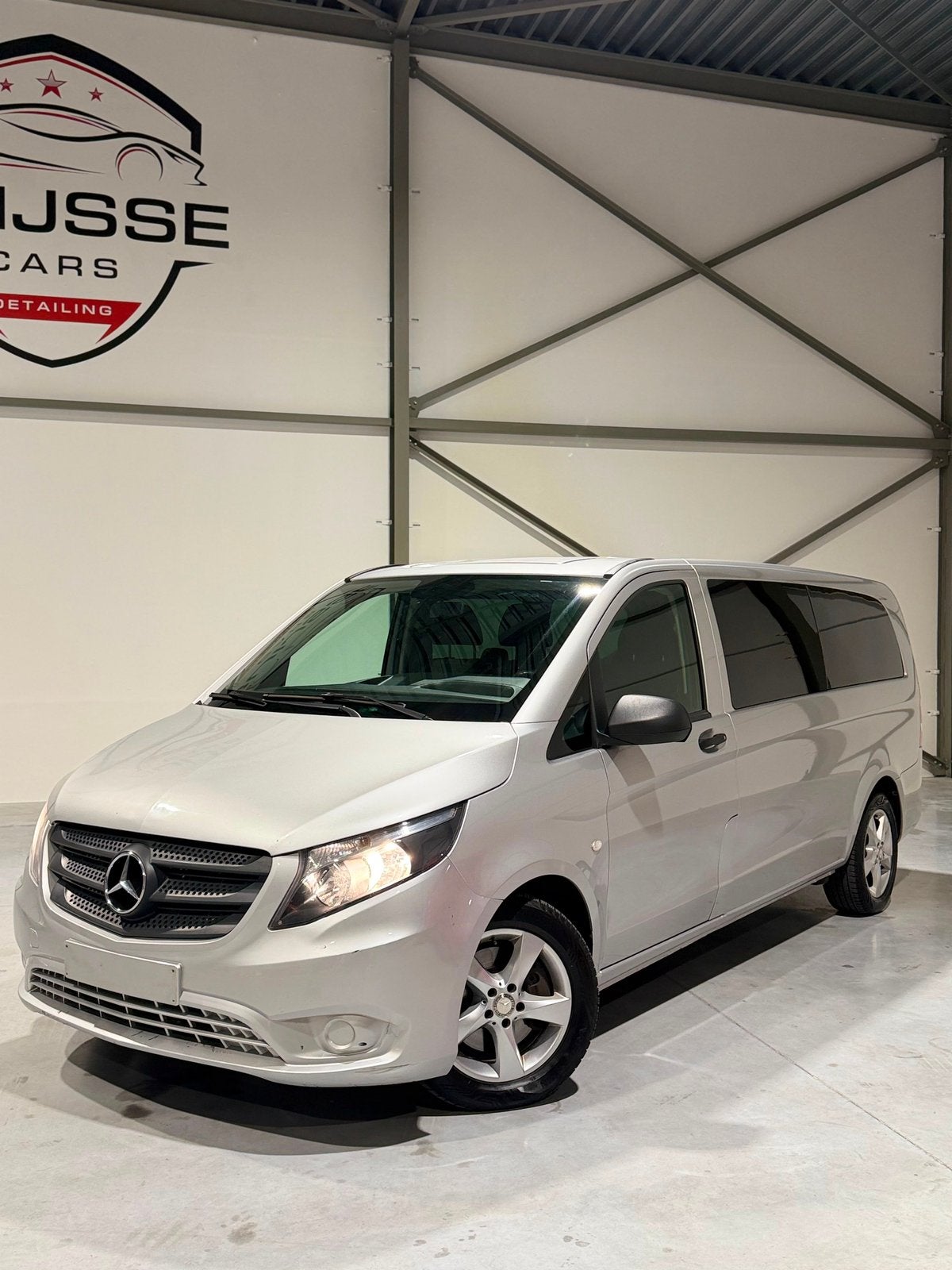 Mercedes Vito Tourer 01/2018 Euro 6b 9 zitter, Stof, 4 cilinders, 2500 kg, Bluetooth