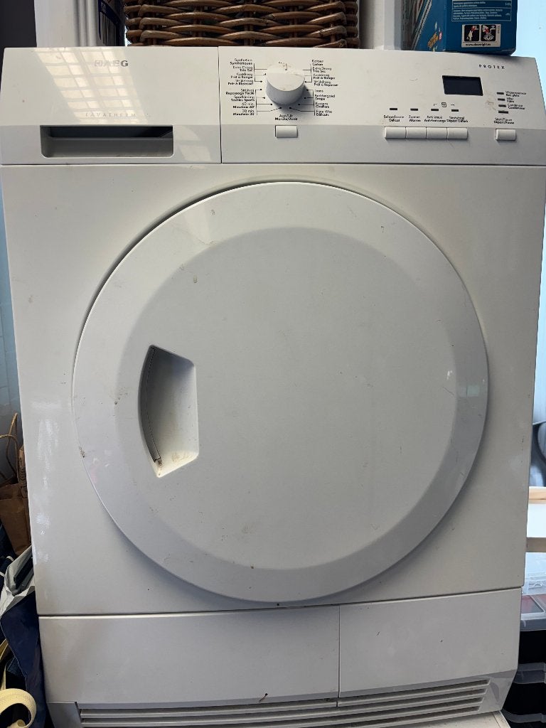Sèche-linge AEG Lavatherm, Elektronische apparatuur, Ophalen, Minder dan 85 cm, 8 tot 10 kg, Voorlader