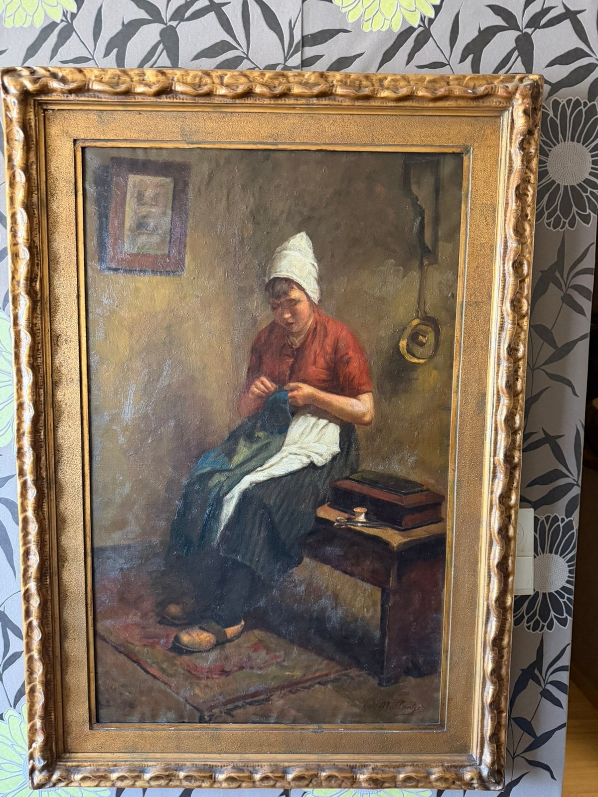 Te koop, Antiek en Kunst, Ophalen, Doek