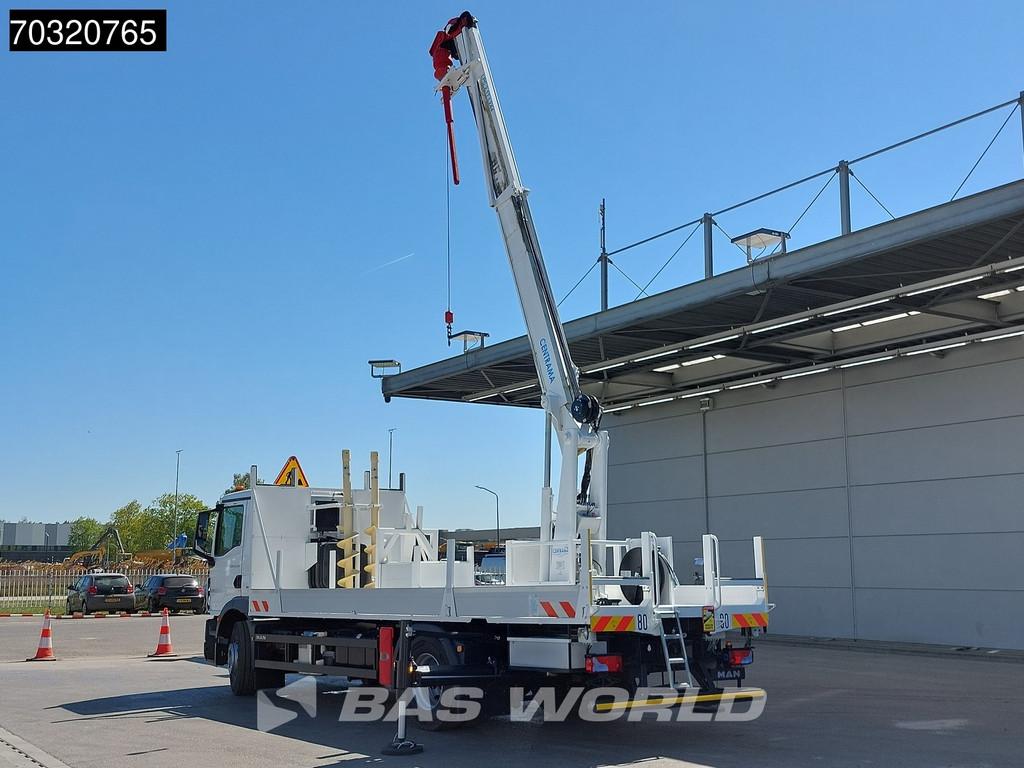 MAN TGM 18.320 4X2 NEW! Camion Foreuse Centrama LPC2.1T Dril, Euro 6, Entreprise, MAN, Diesel