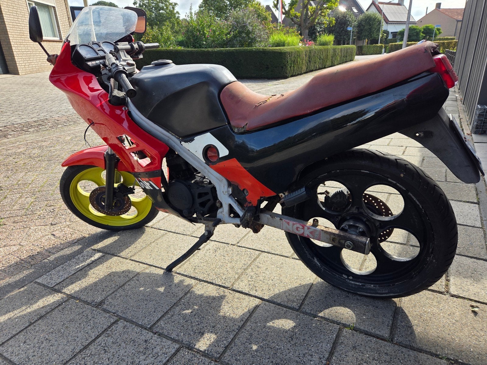 aprilia af1, Enlèvement