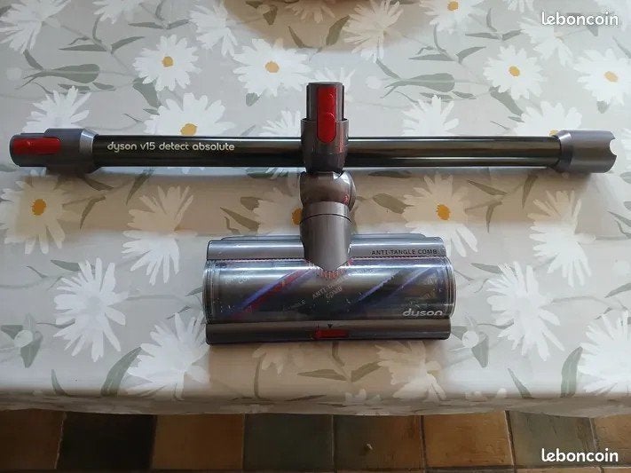 dyson V15 tube et brosse motorisée dyson v15 detect absolute, Electroménager, Sans fil, Enlèvement ou Envoi, Aspirateur balai