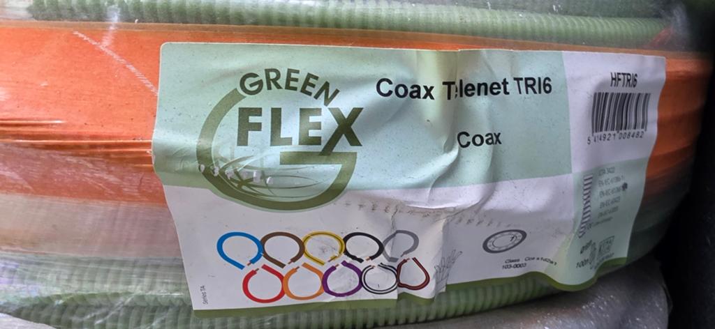 Green flex telenet kabel, Ophalen, Nieuw, Kabel of Snoer