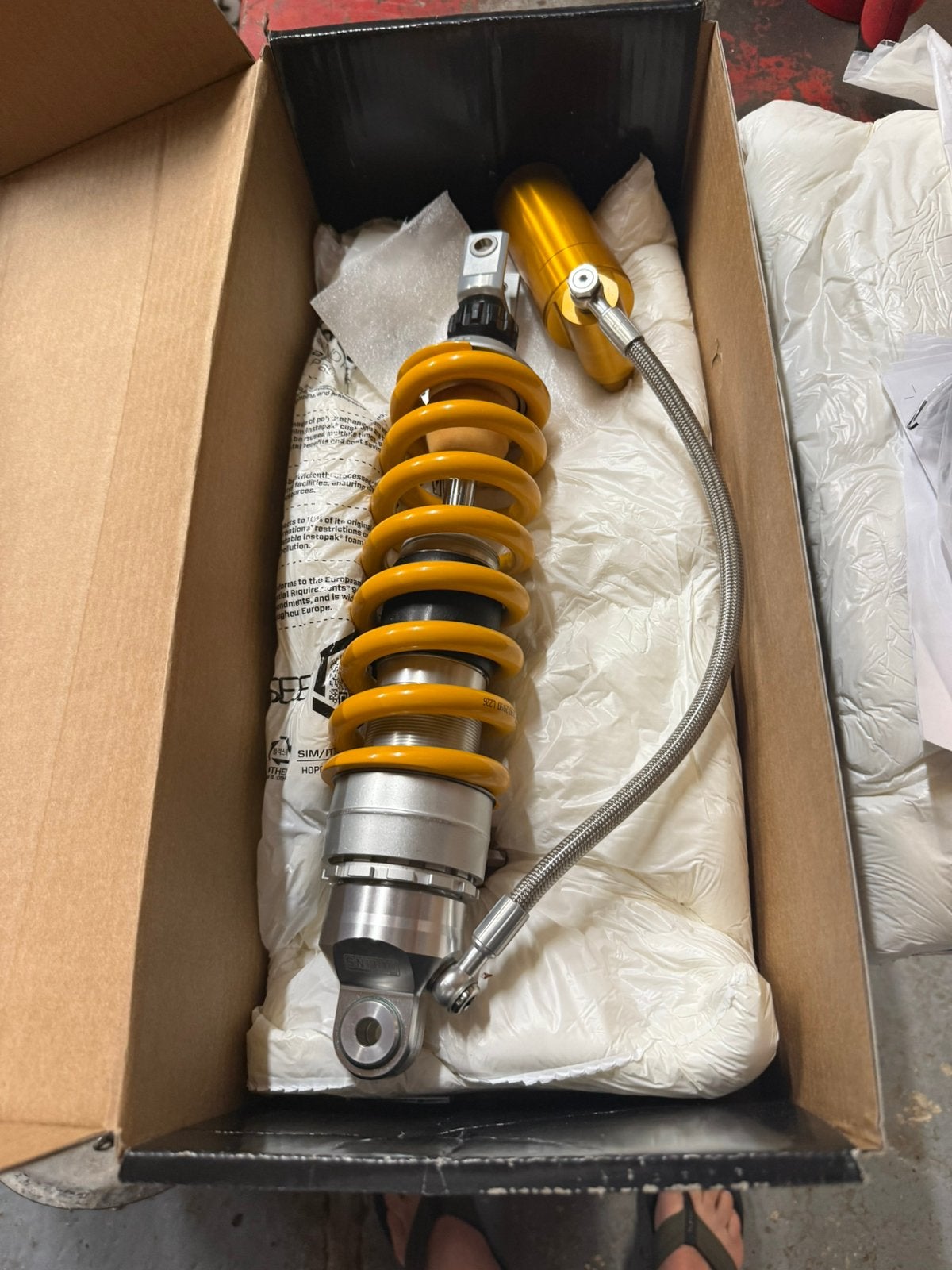 KOVE 800 X ET RALLY OHLINS REAR SHOCK, Ophalen of Verzenden, Nieuw
