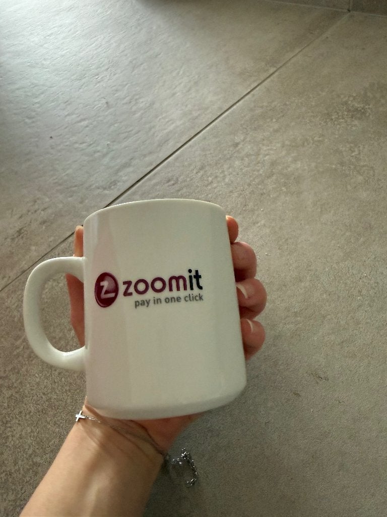 Mug Zoomit blanche à inscription, Maison & Meubles, Cuisine | Vaisselle, Enlèvement ou Envoi, Neuf, Mug