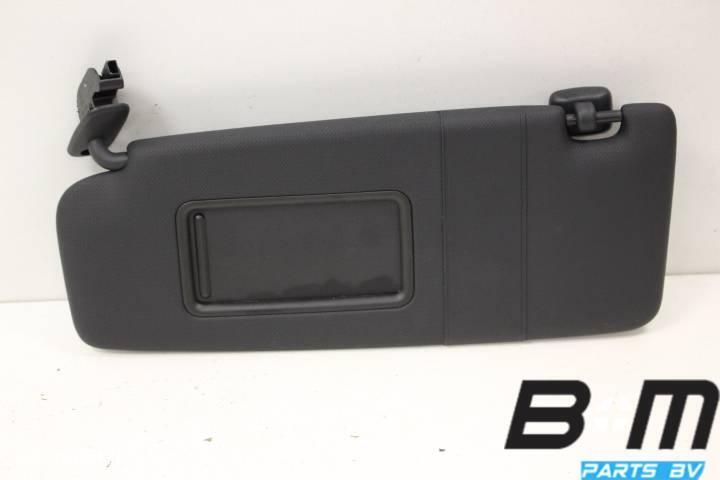 Zonneklep zwart links Audi TT Coupe 8J8857551, Utilisé