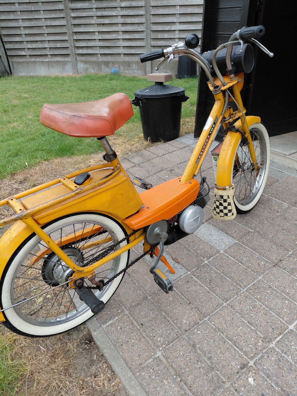 Peugeot 102 brommer te koop, Ophalen