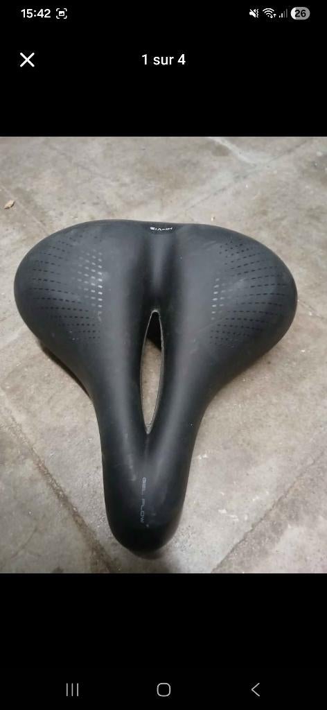 Selle de velo, Fietsen en Brommers, Fietsonderdelen, Zo goed als nieuw, Zadel, Ophalen