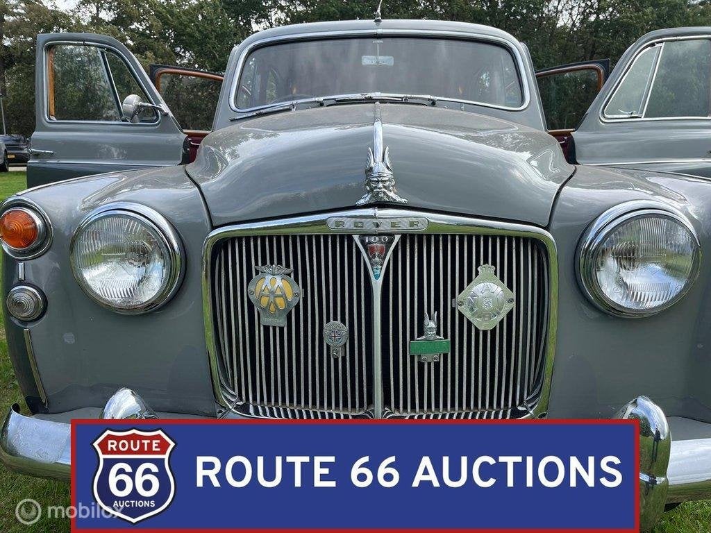 Rover P4 100 | 1961 | Route 66 Auctions, Achat, Rover, Entreprise, Boîte manuelle