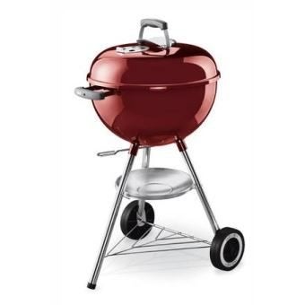 Barbecue Bbq weber original Kettle 57cm rouge + accessoires, Enlèvement, Comme neuf