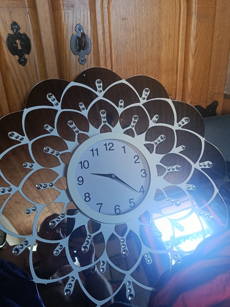 Horloge murale, Enlèvement, Comme neuf, Analogique, Autres types