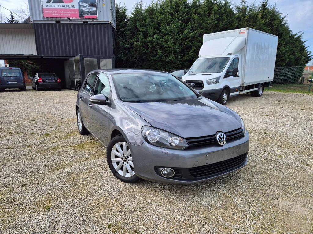Volkswagen Golf Golf 1.4i - Android/apple / Airco / Alu, Euro 5, Stof, Gebruikt, Zwart