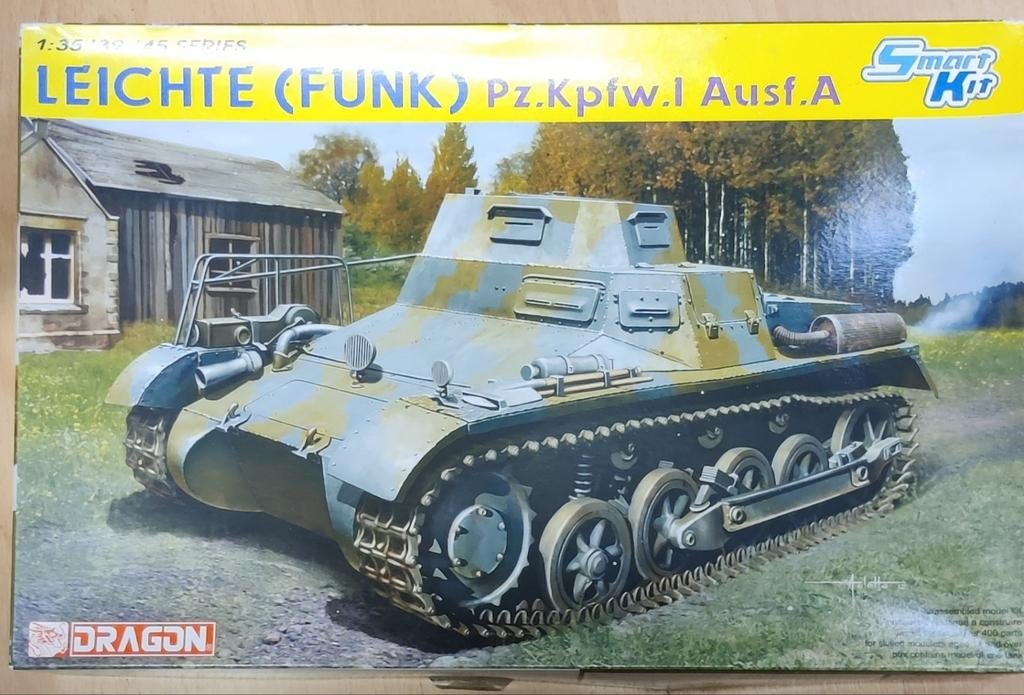 Leichte (Funk) PzKpfw Dragon, Ophalen of Verzenden, Zo goed als nieuw