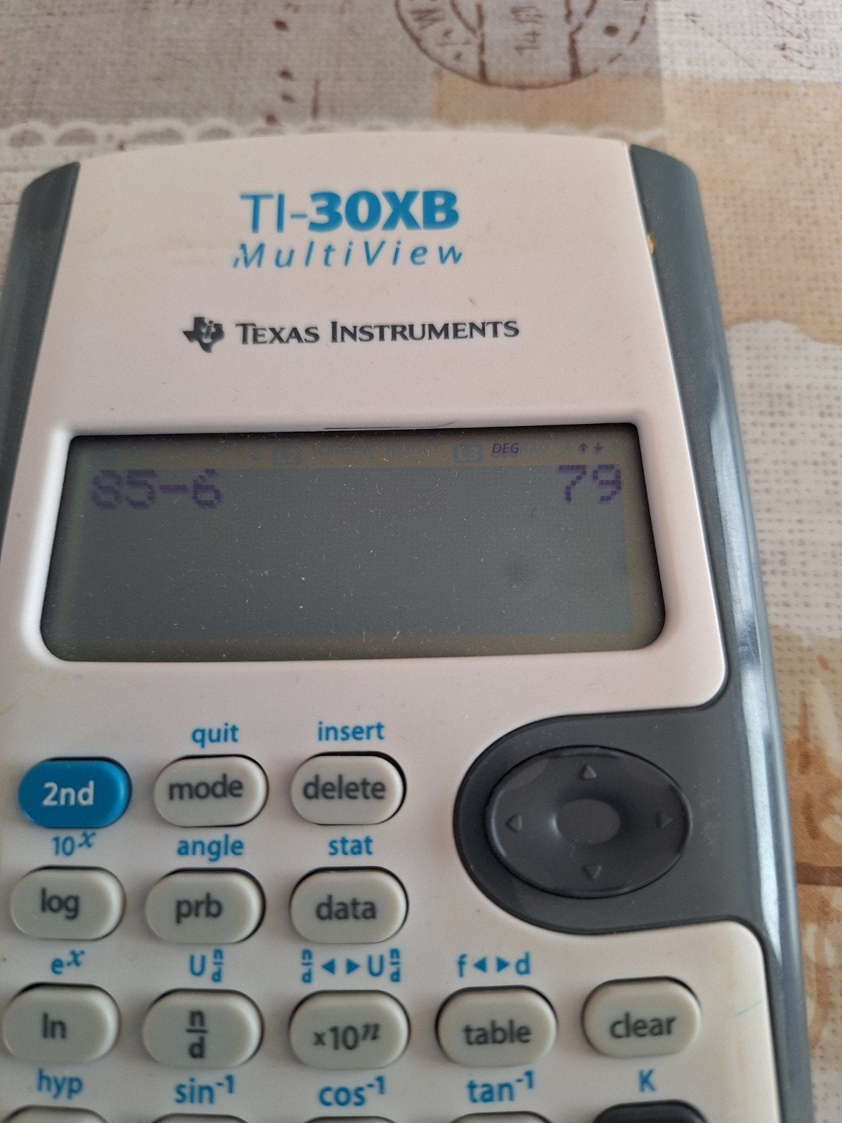 ti-30 xb multiview rekenmachine, Diversen, Rekenmachines, Ophalen of Verzenden, Gebruikt