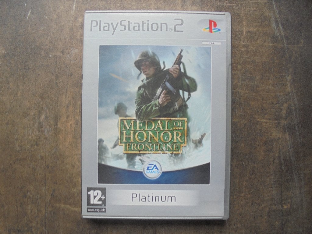 Medal Of Honor Frontline voor PS2 (zie foto's) III, Consoles de jeu & Jeux vidéo, Shooter, Enlèvement ou Envoi, 1 joueur, À partir de 12 ans